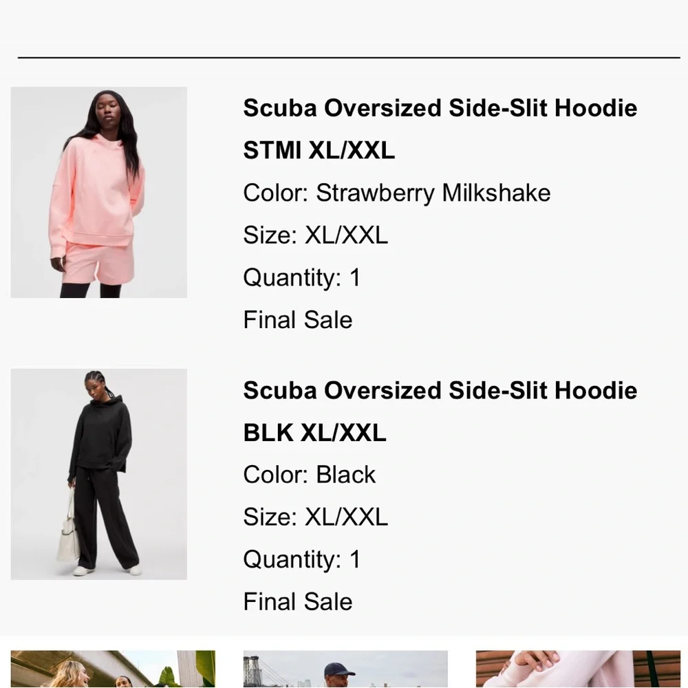 Lululemon Scuba Oversized Side Slit Hoodie - Picture 5 of 5